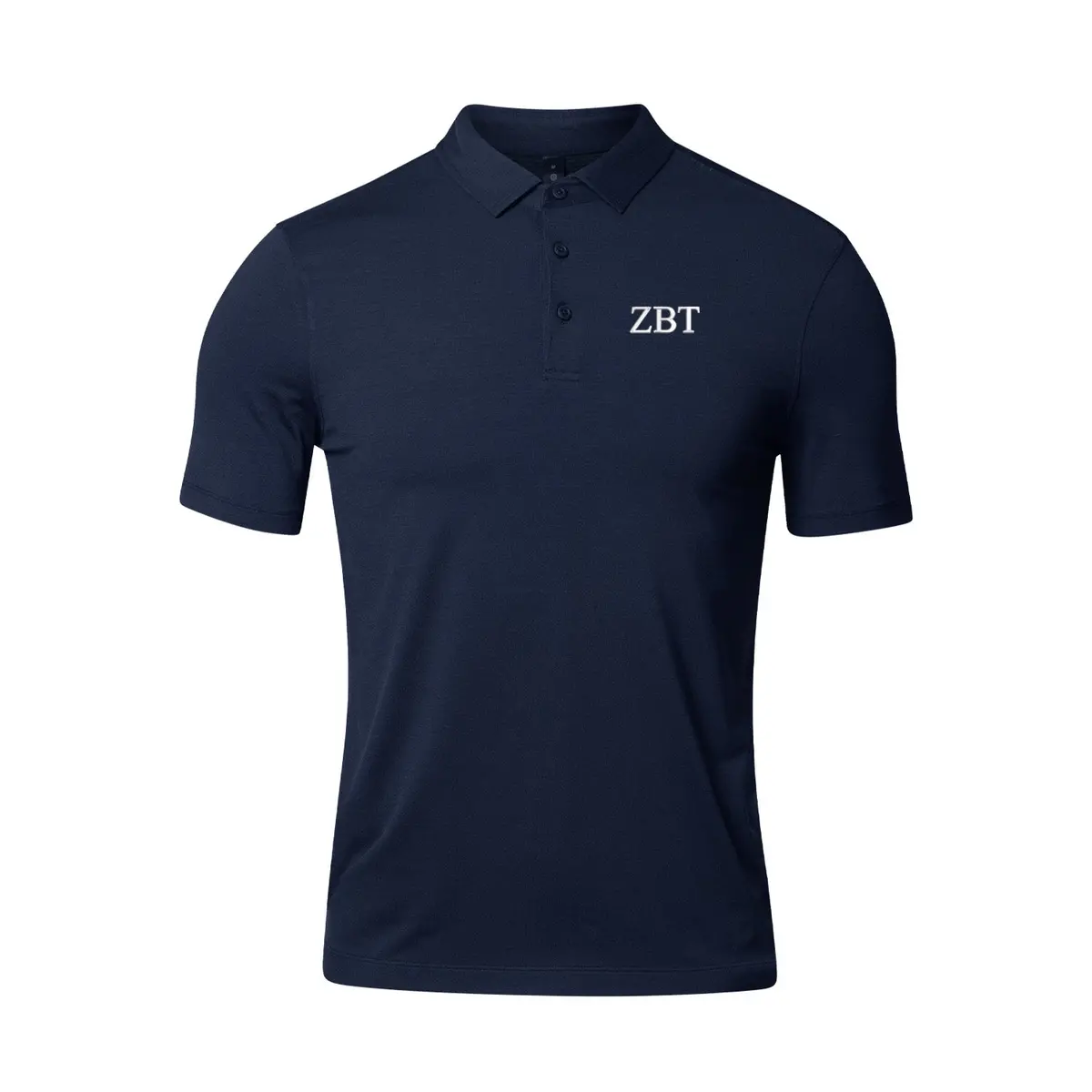 Zeta Beta Tau Lululemon Evolution Short-Sleeve Polo - Navy 1
