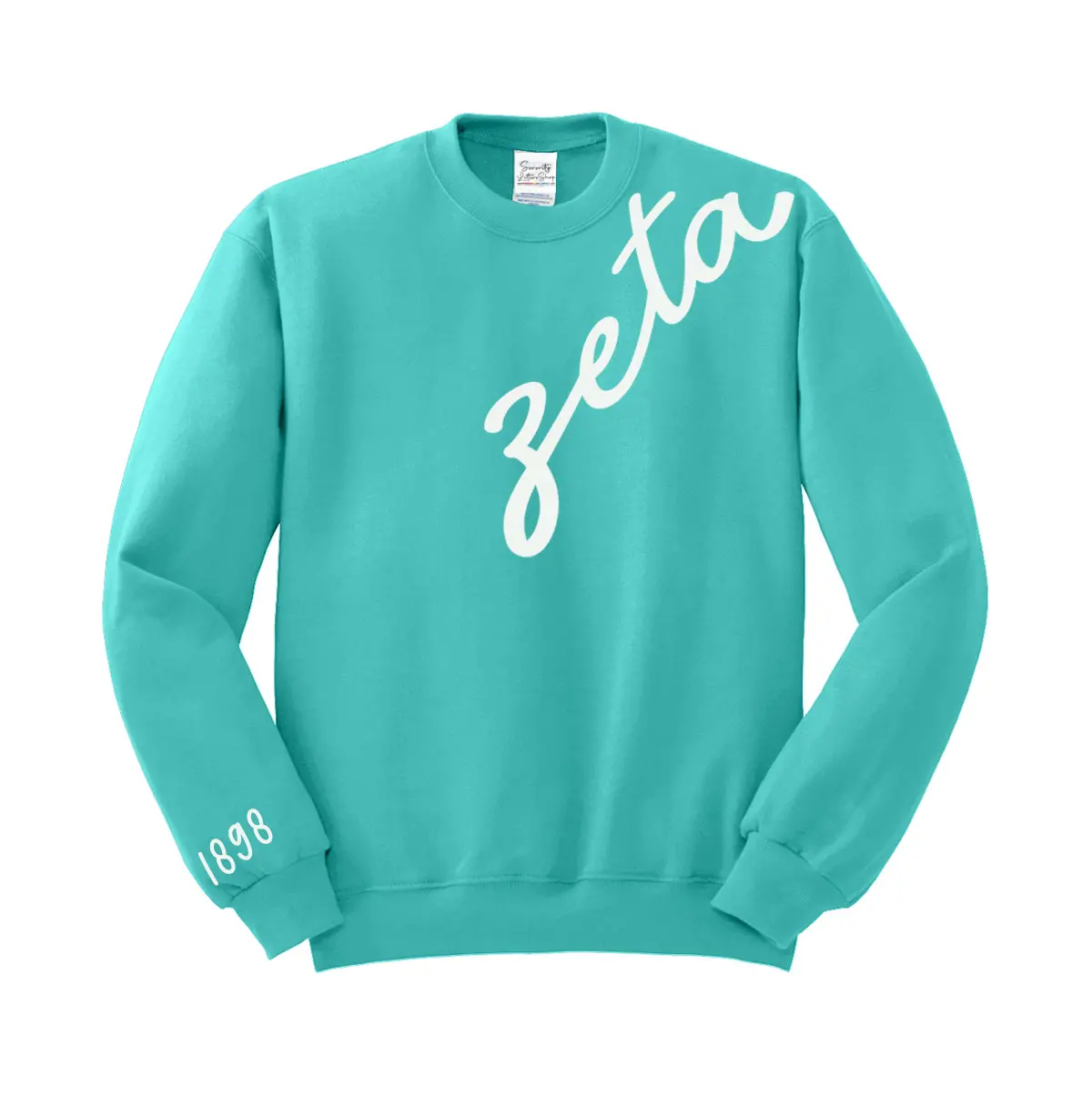 Zeta Tau Alpha 1898 Avenue Crewneck 1
