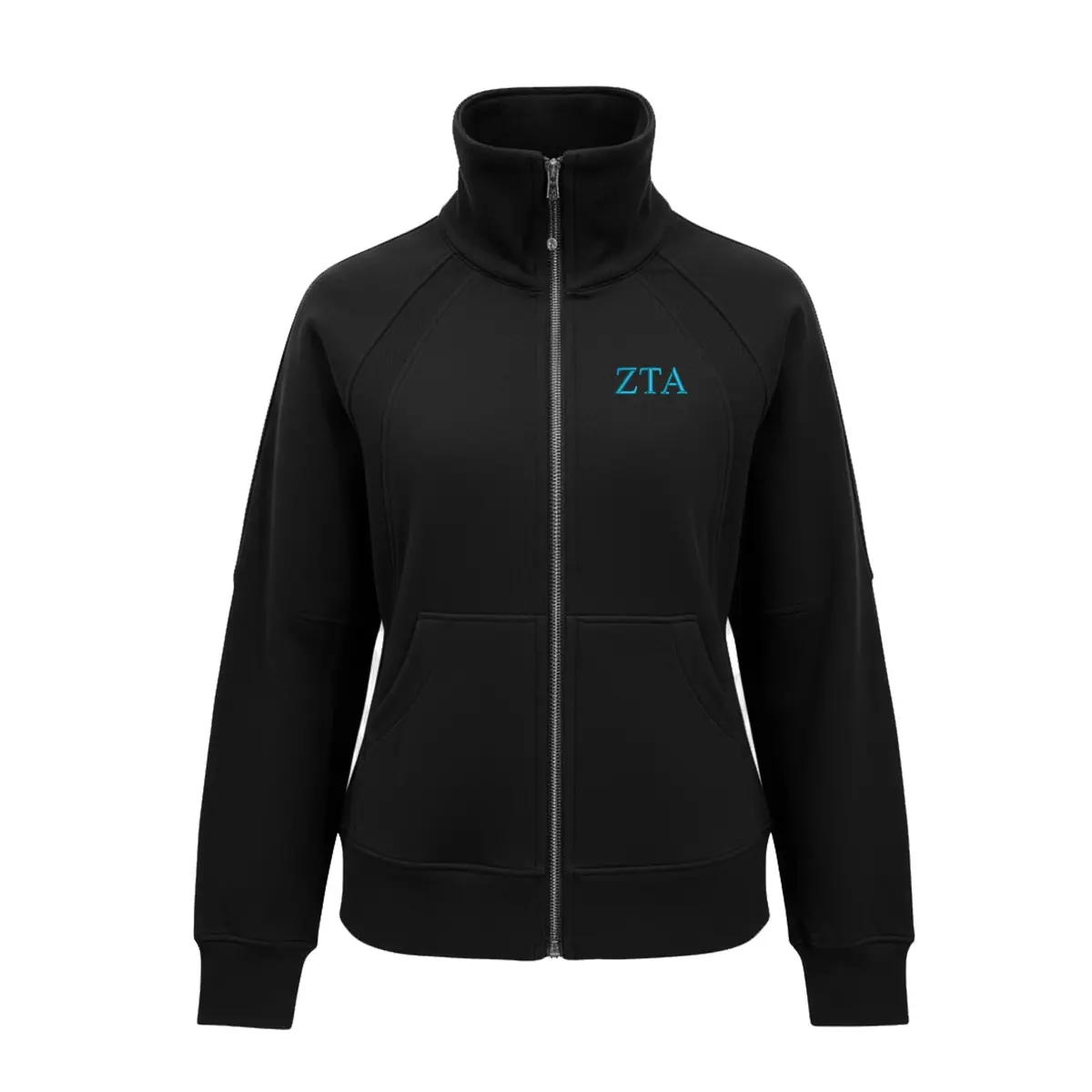 Zeta Tau Alpha Lululemon Long Scuba Oversized Funnel - Full Zip 1
