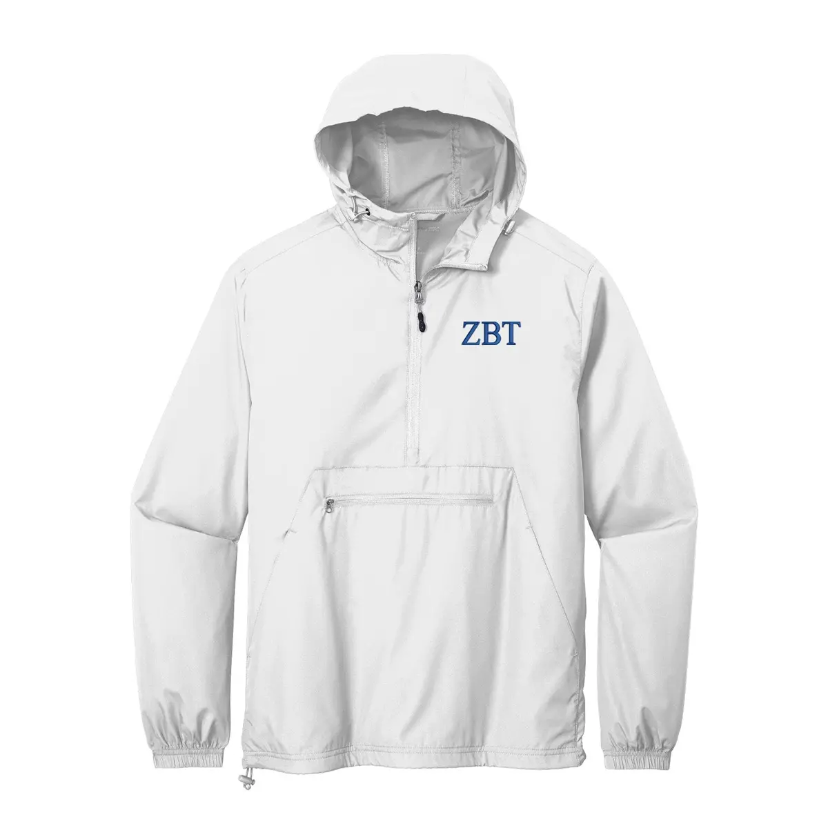 Zeta Beta Tau Lightweight Windbreaker - Letters 1