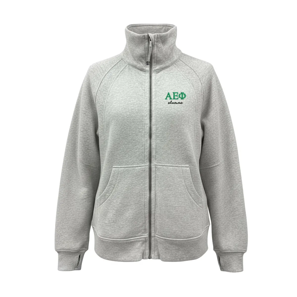 Alpha Epsilon Phi Alumna Lululemon Long Scuba Oversized Funnel - Full-Zip 1