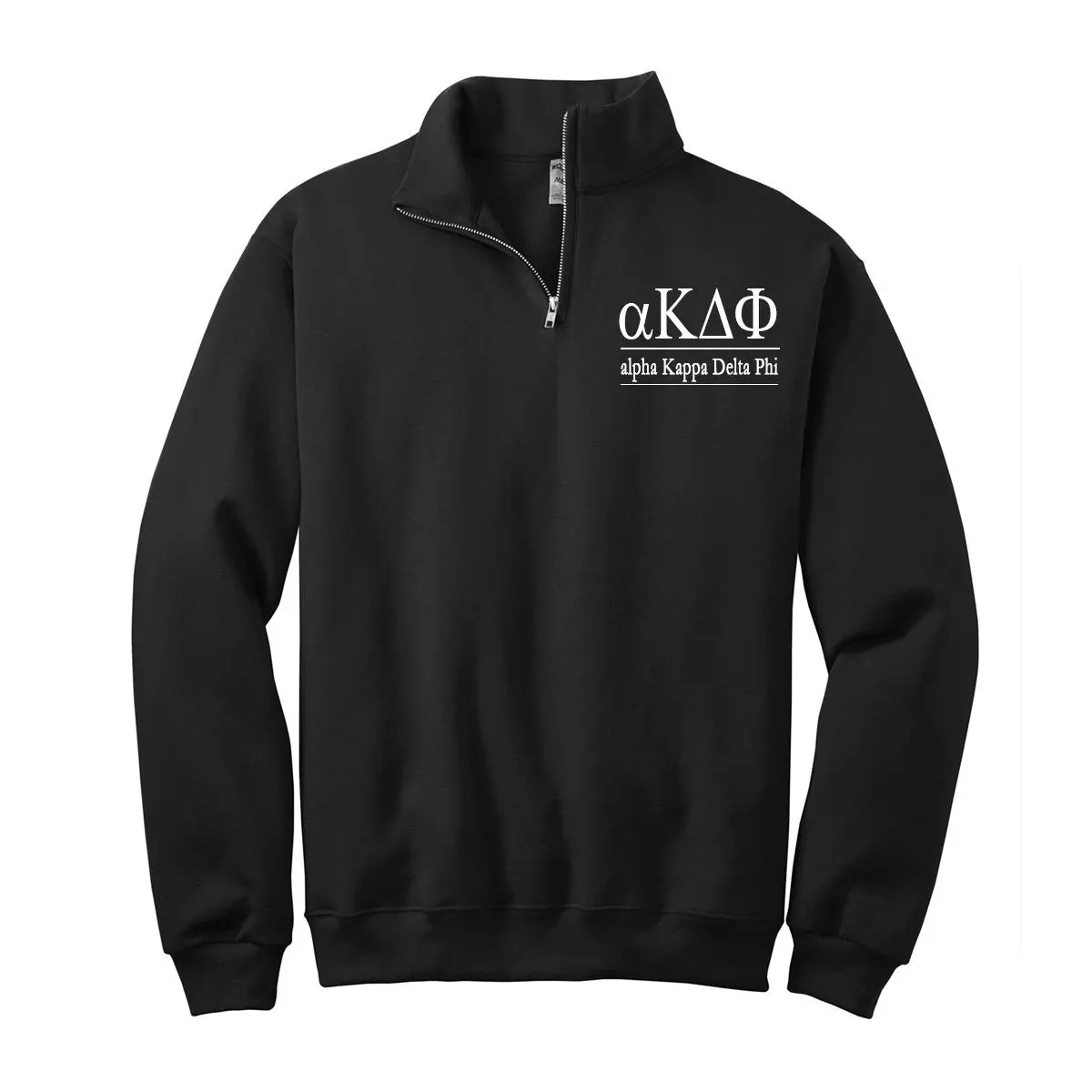 Alpha Kappa Delta Phi Quarter Zip Pullover 1