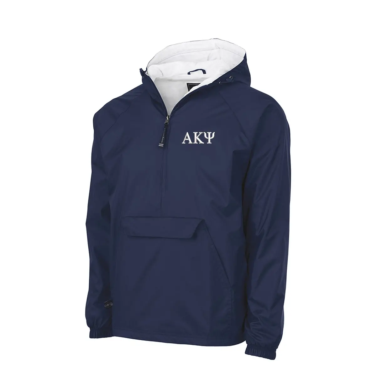 Alpha Kappa Psi Flannel Lined Windbreaker 1