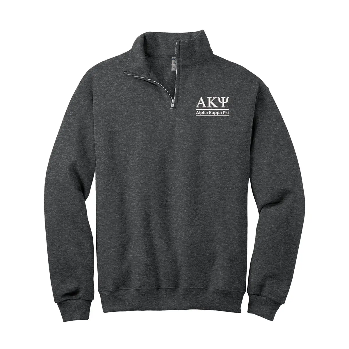Alpha Kappa Psi Quarter Zip Sweatshirt 1