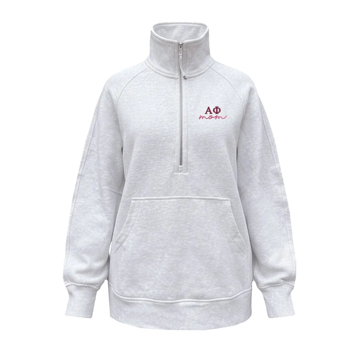 Alpha Phi Mom Lululemon Scuba Oversized Funnel-Neck Half Zip Long 1