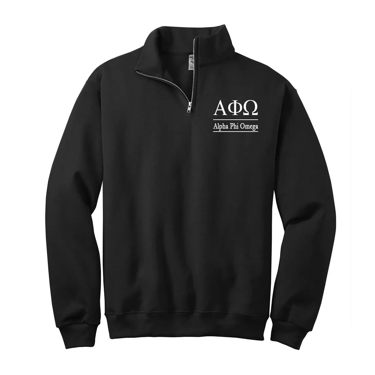 Alpha Phi Omega Quarter Zip Pullover 1