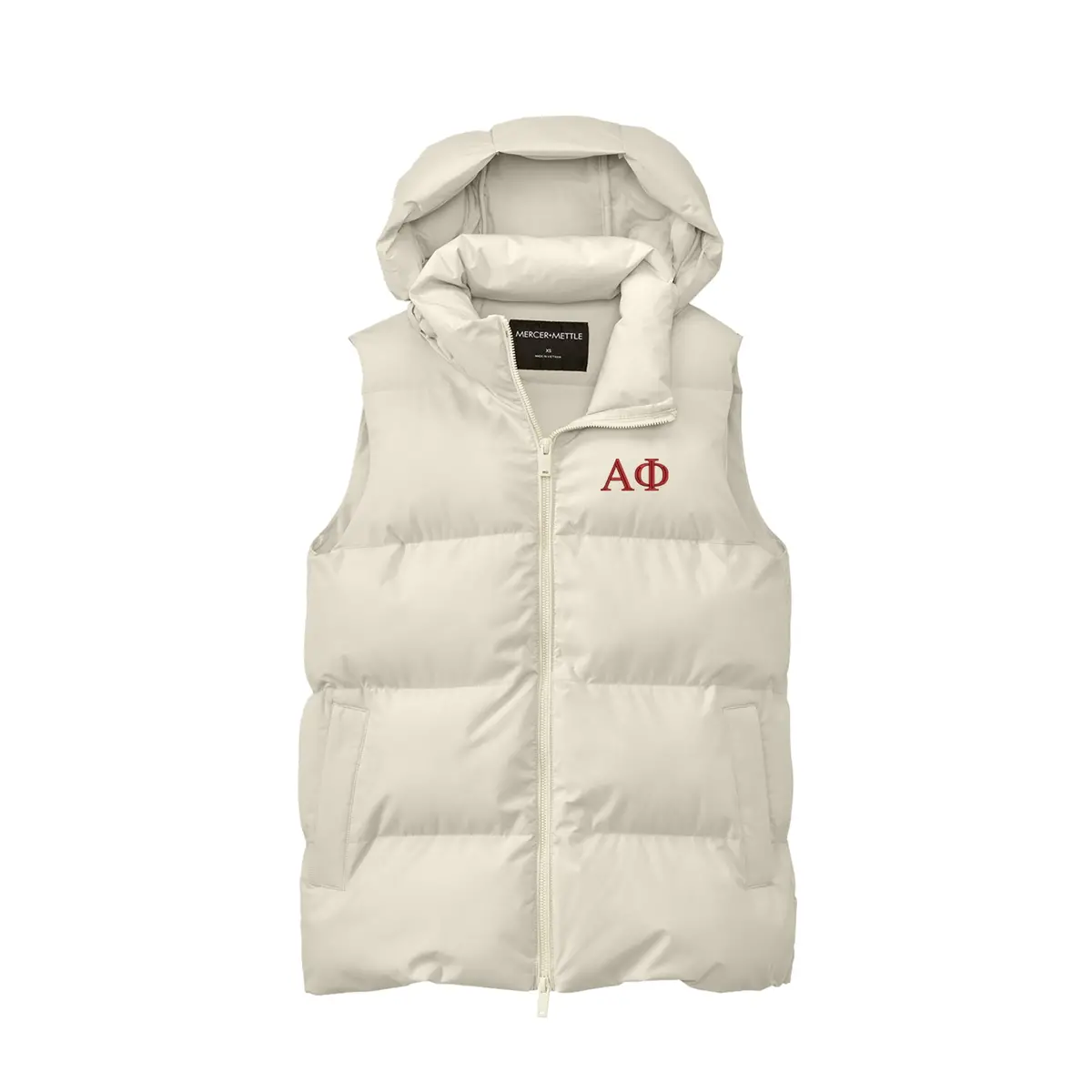 Alpha Phi Mercer+Mettle® Women’S Puffy Vest 1