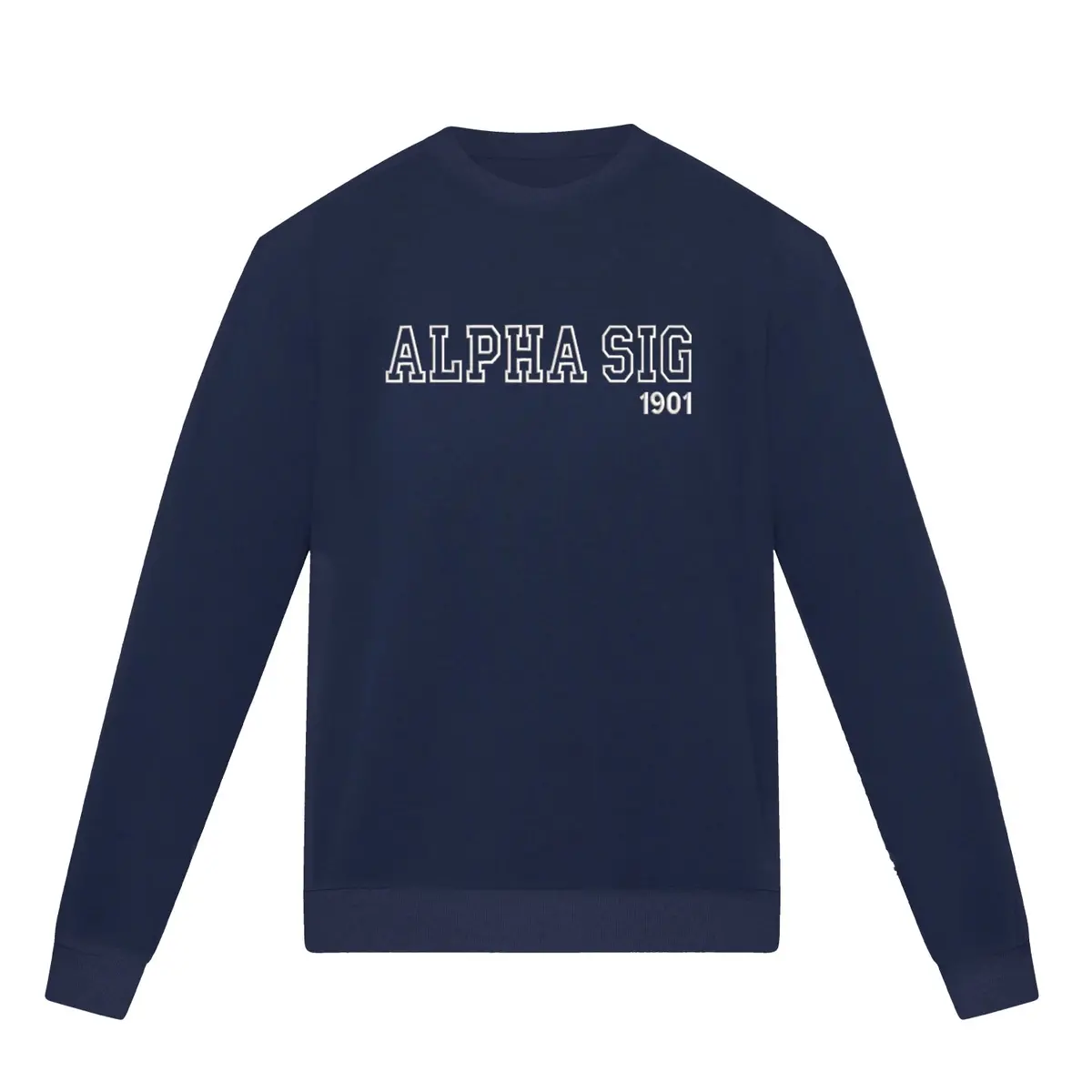 Alpha Sig Lululemon Steady State Crew - Outline 1901 1