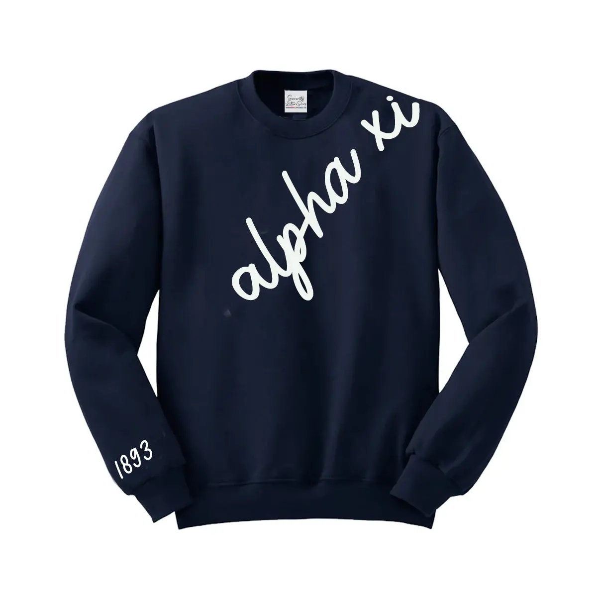 Alpha Xi Delta 1893 Avenue Crewneck 1