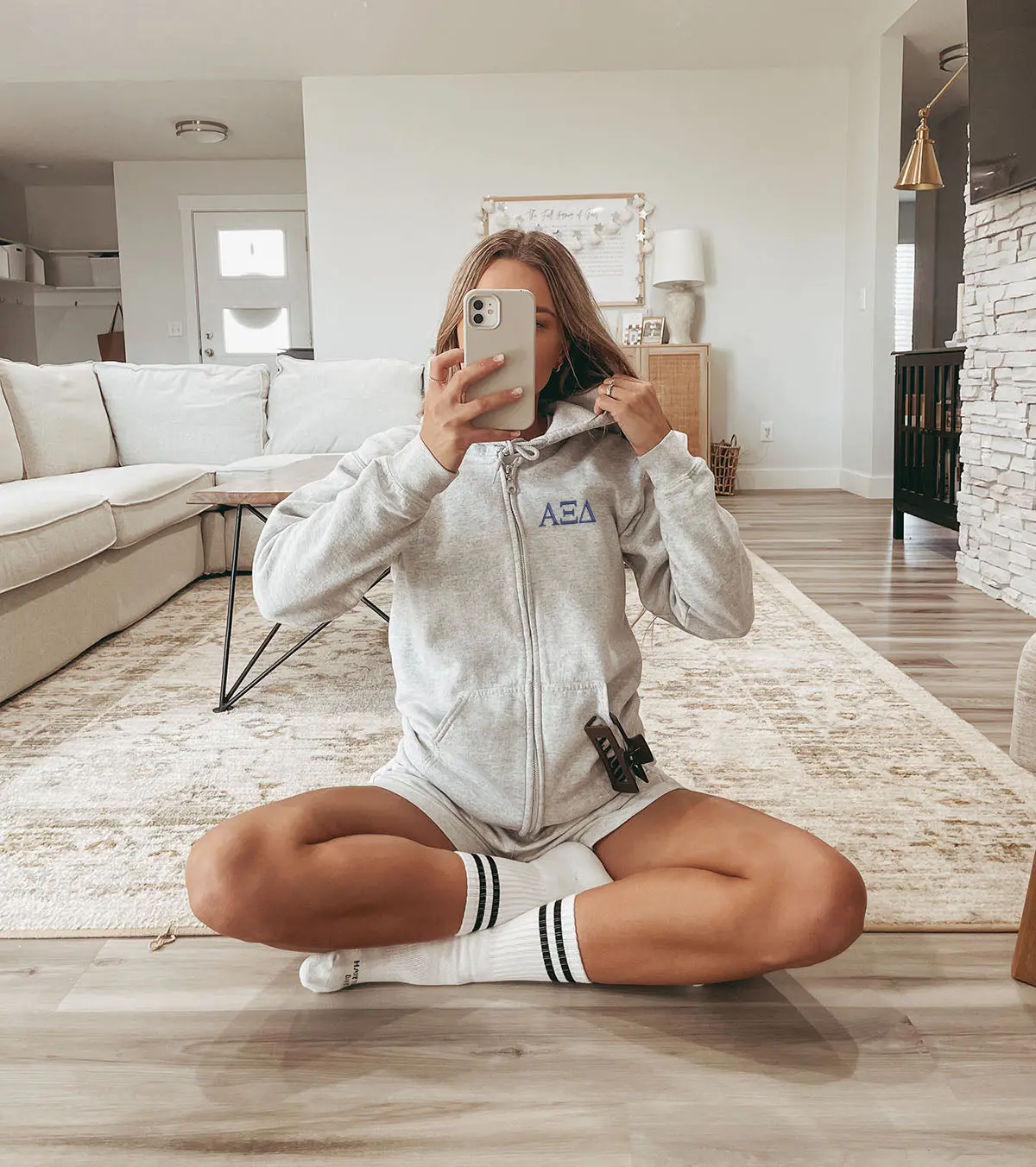 Alpha Xi Delta Classic Hoodie 1