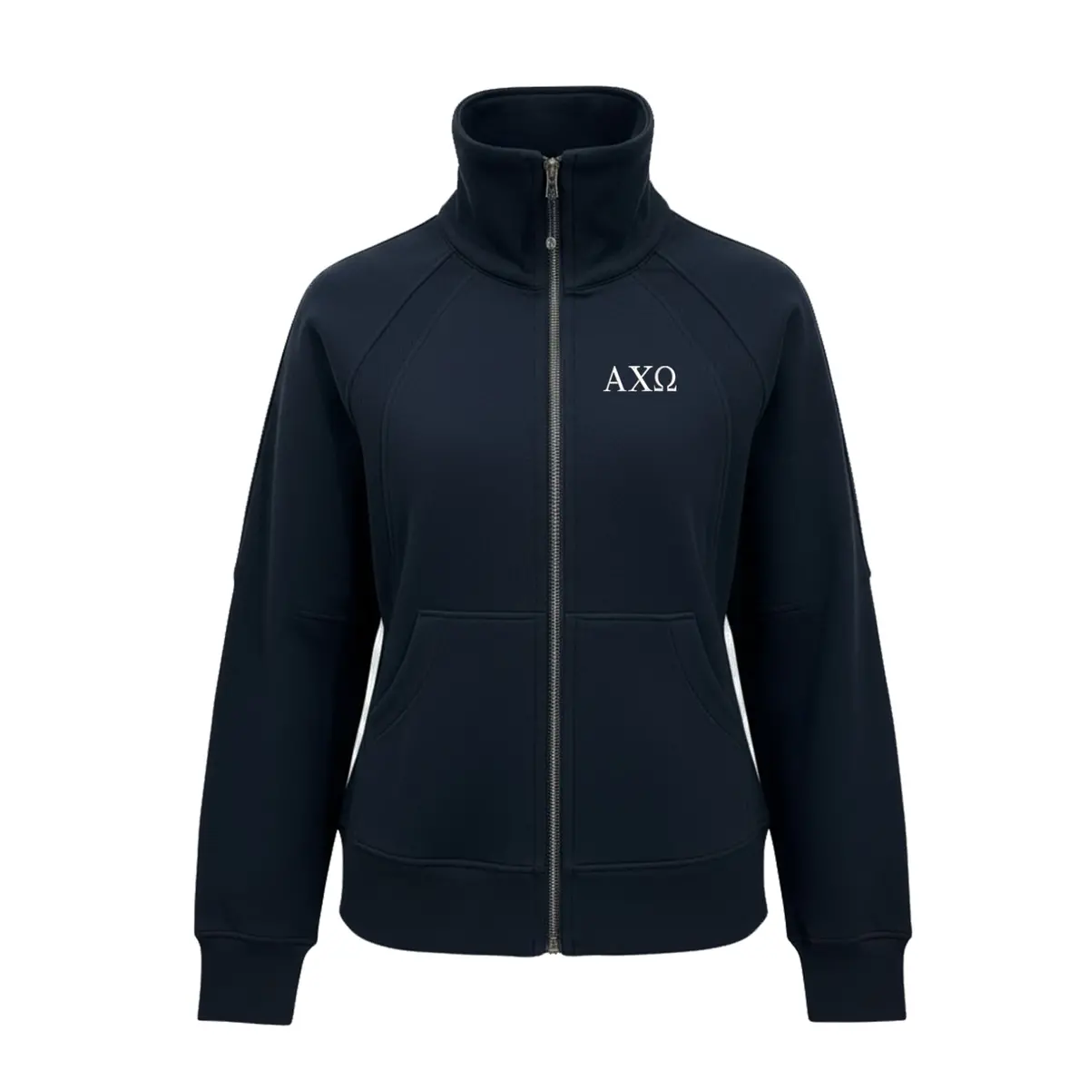 Alpha Chi Omega Lululemon Scuba Oversized Long Funnel - Full Zip 1