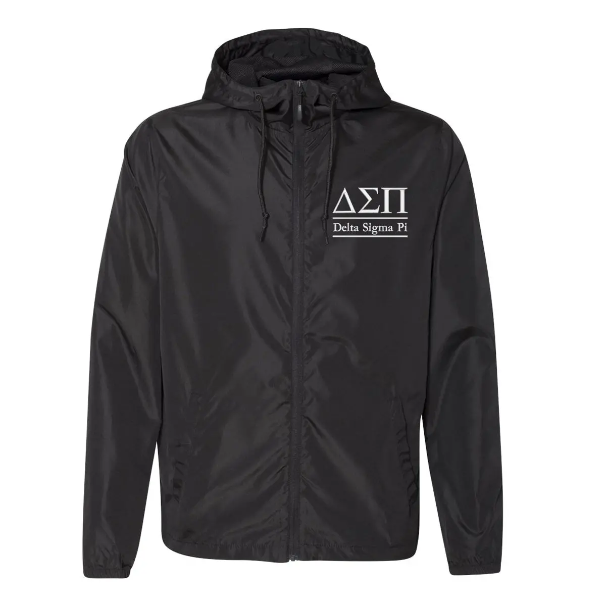Delta Sigma Pi Full Zip Windbreaker 1