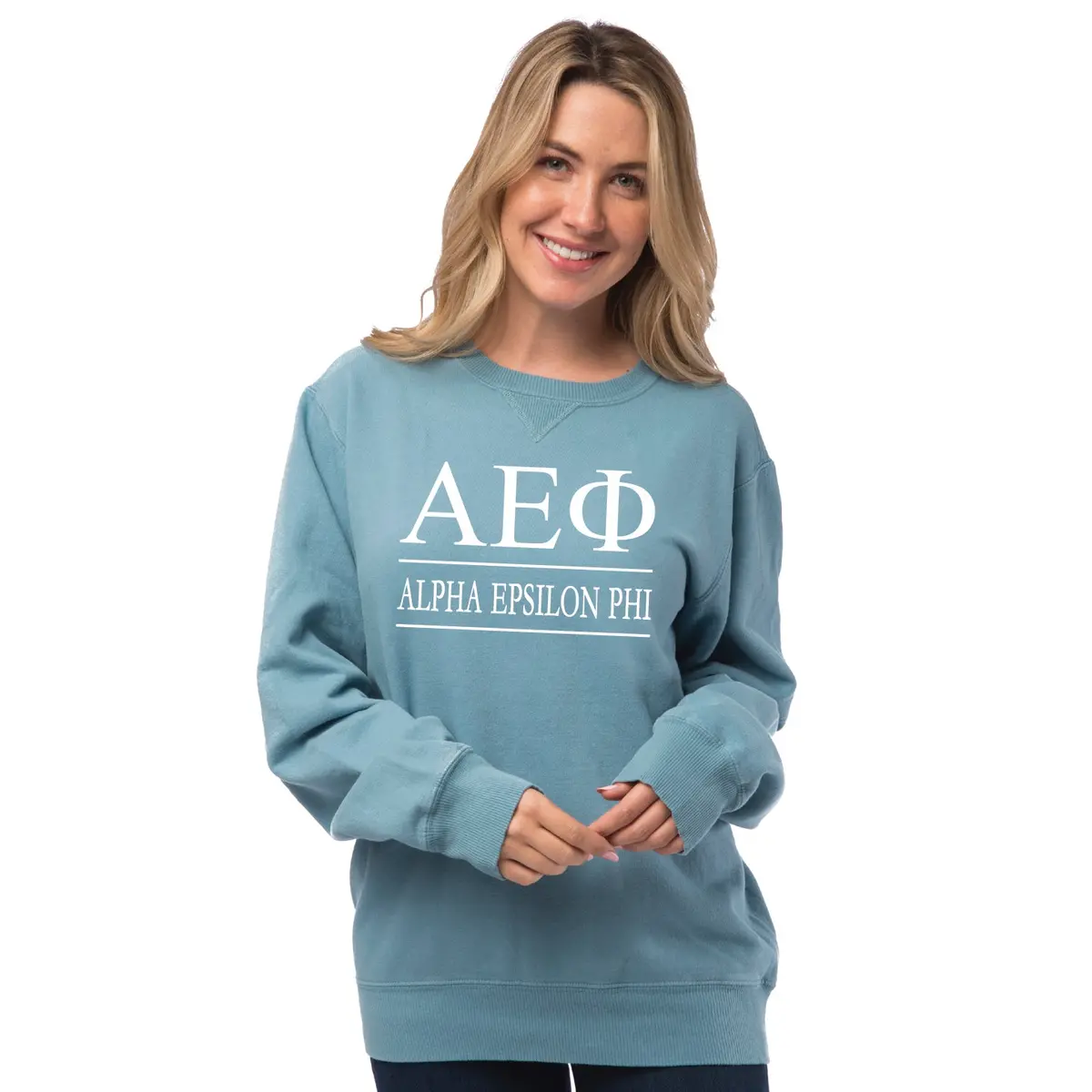 Alpha Epsilon Phi Vintage Color Crewneck Sweatshirt 1