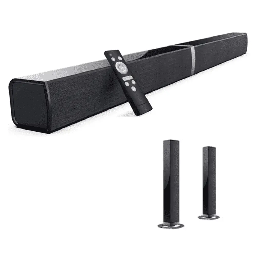 Bluetooth Sound Bar For Tv, Remote Control, Home Audio Tv Speakers Sound Bar With Arc/Optical/Aux Connect 1