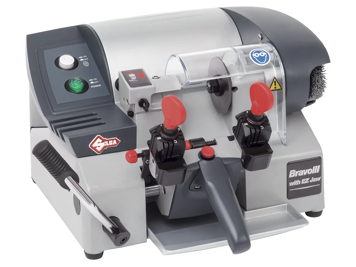 Ilco Silca Bravo Iii Semi-Automatic Key Duplicator 1
