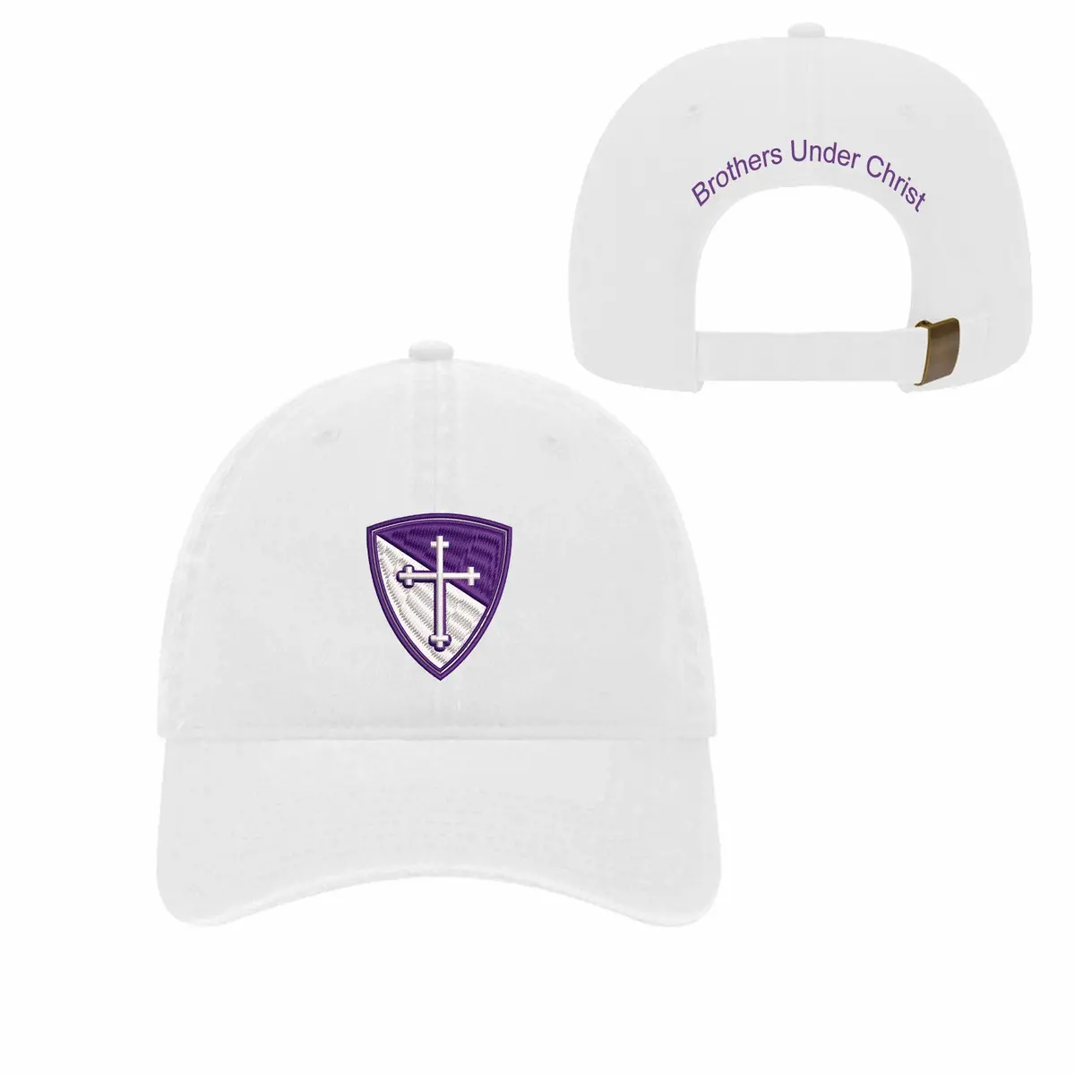 Beta Upsilon Chi Beach Washed Hat - Shield 1