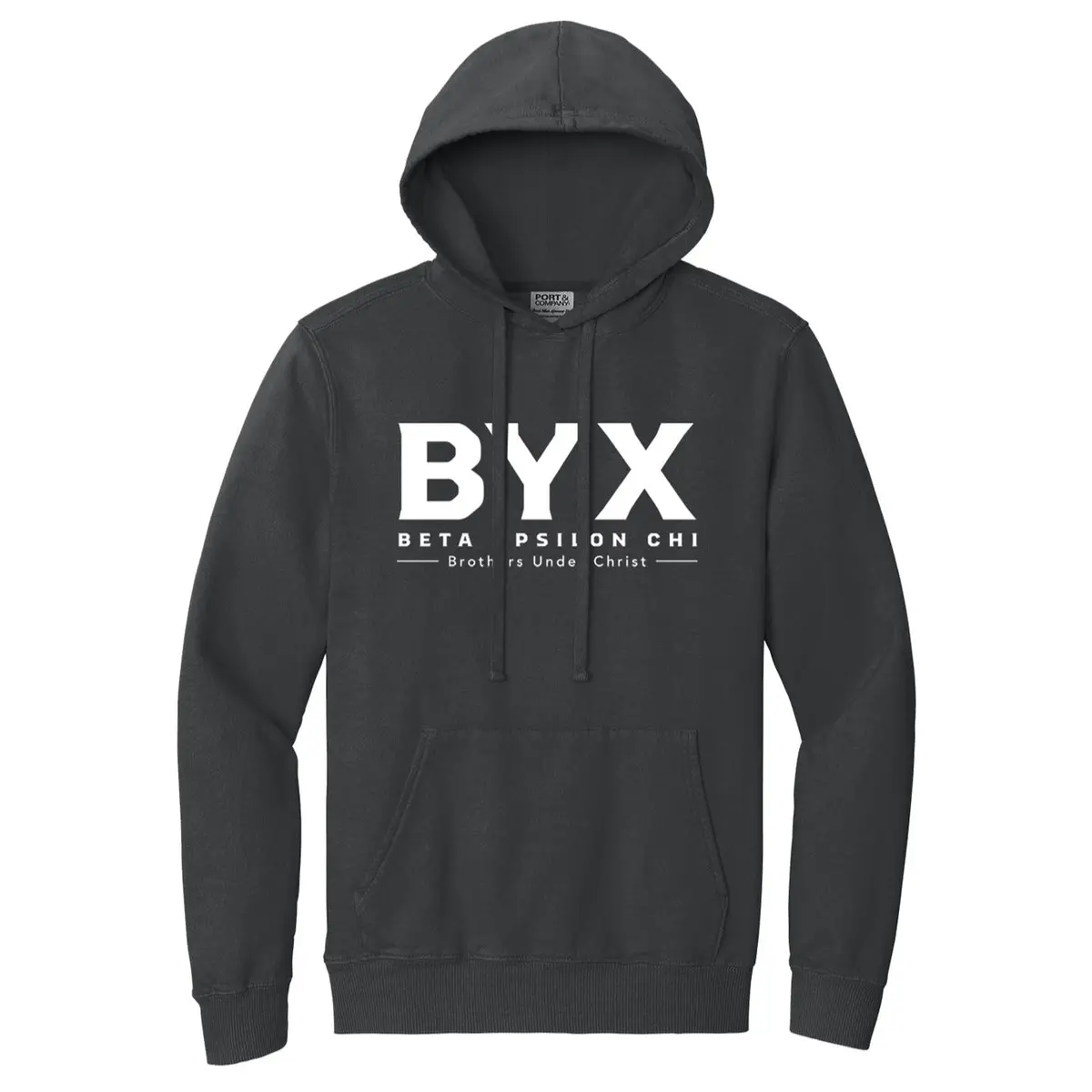 Beta Upsilon Chi Beach Washed Hooded Sweatshirt 1