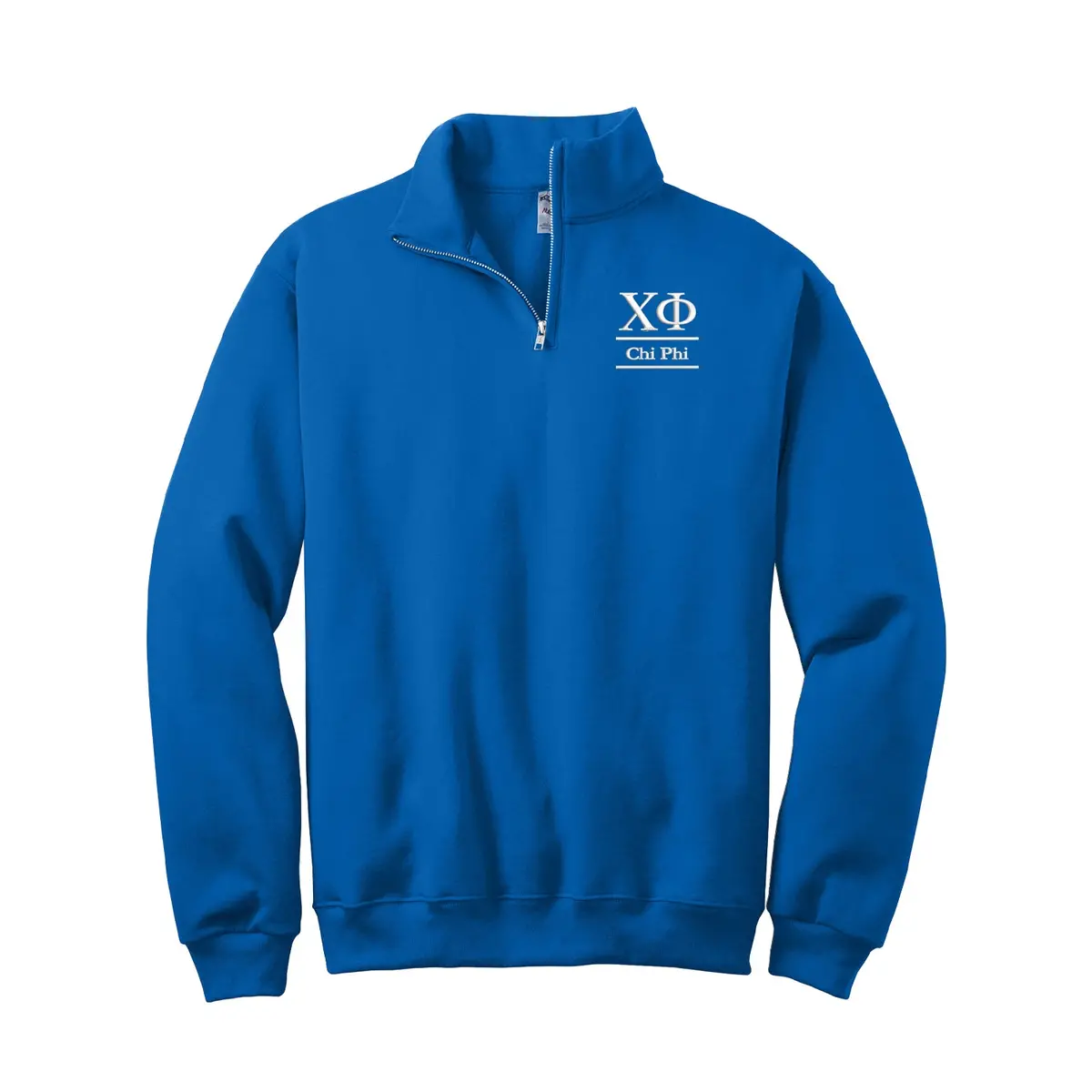 Chi Phi Quarter Zip Sweatshirt 1