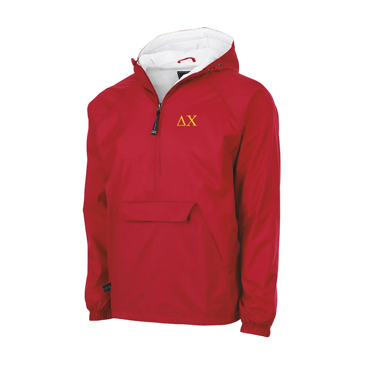 Delta Chi Flannel Lined Windbreaker - Letters 1