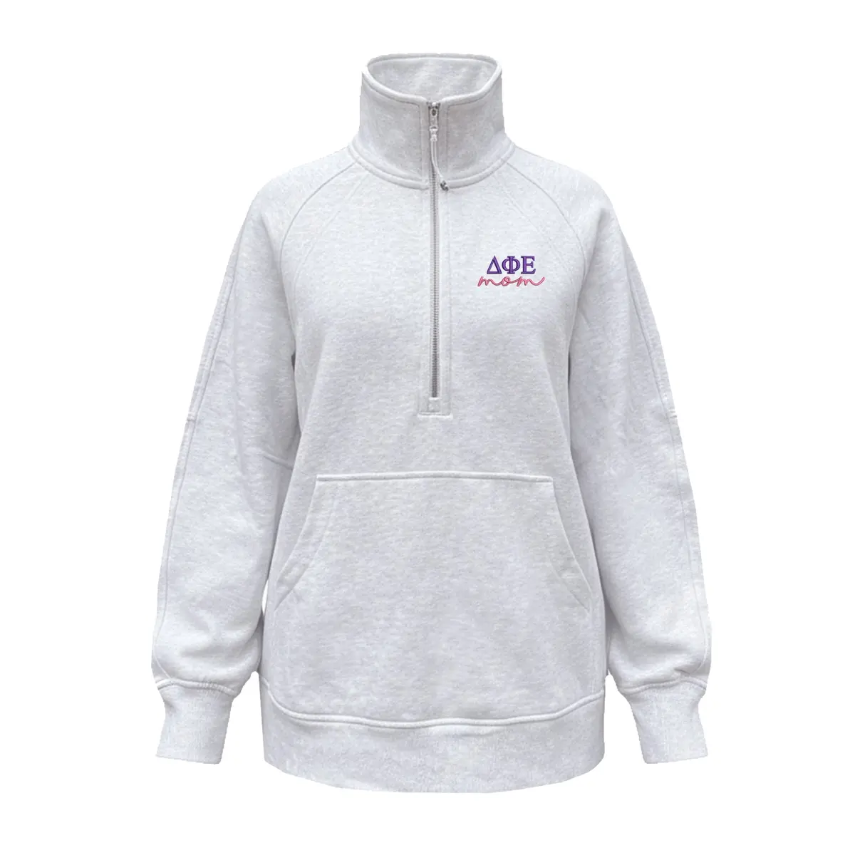 Delta Phi Epsilon Mom Lululemon Scuba Oversized Funnel-Neck Half Zip Long 1
