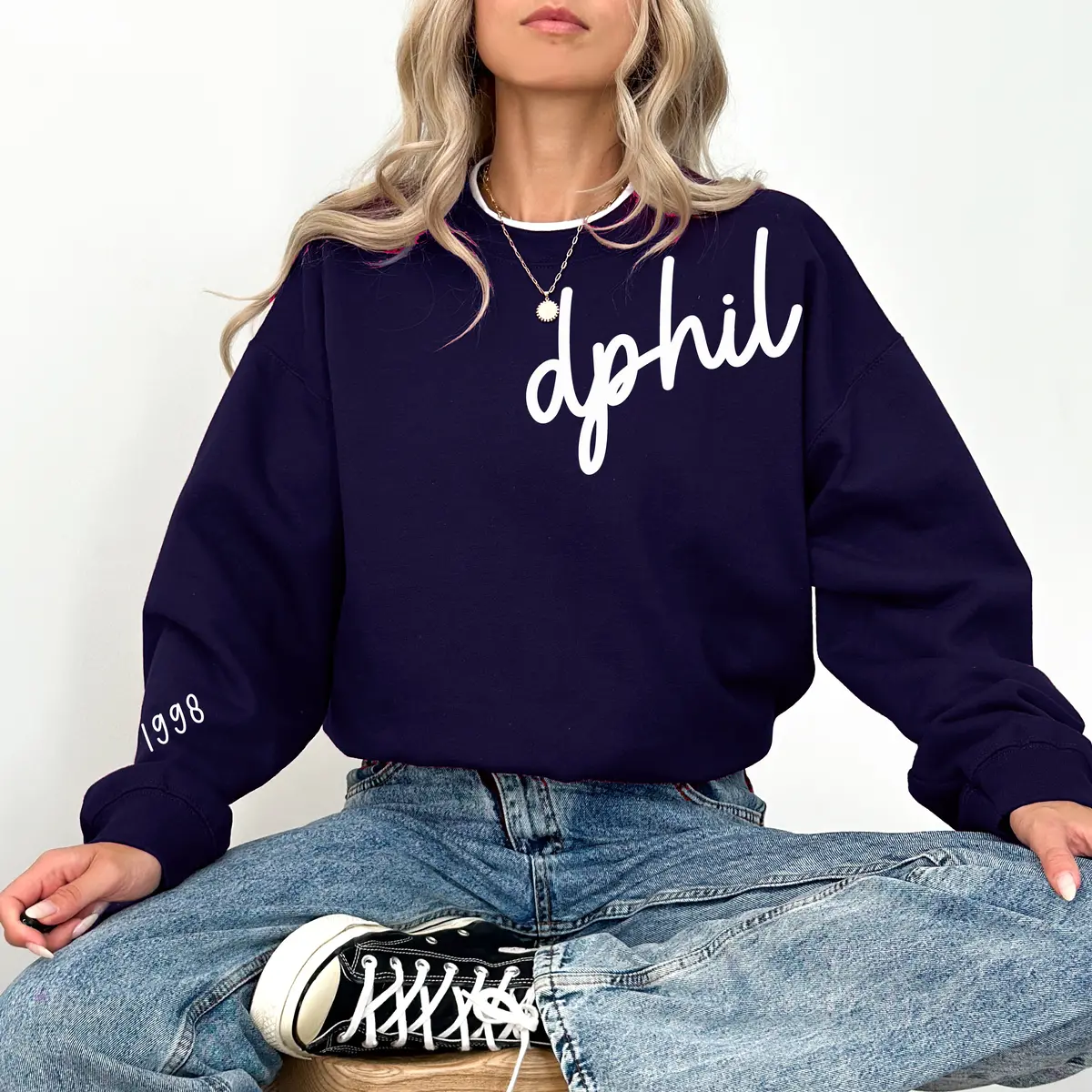 Delta Phi Lambda 1998 Avenue Crewneck 1