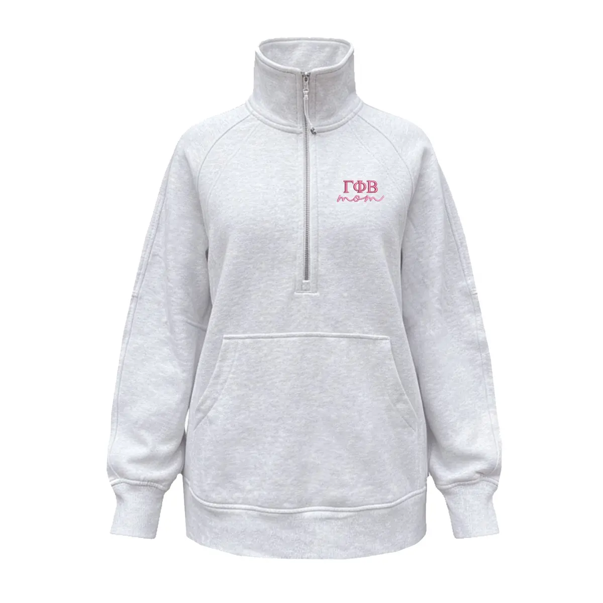 Gamma Phi Beta Mom Lululemon Scuba Oversized Funnel-Neck Half Zip Long 1