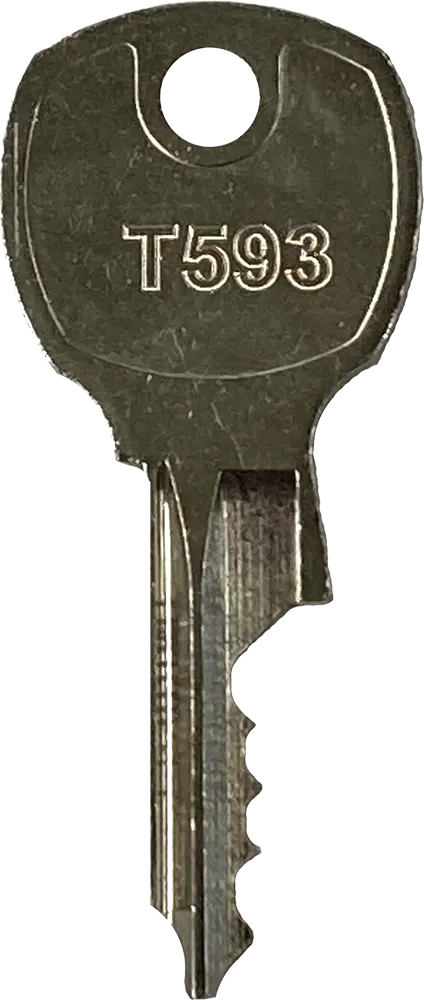 T593 File Cabinet Key 1