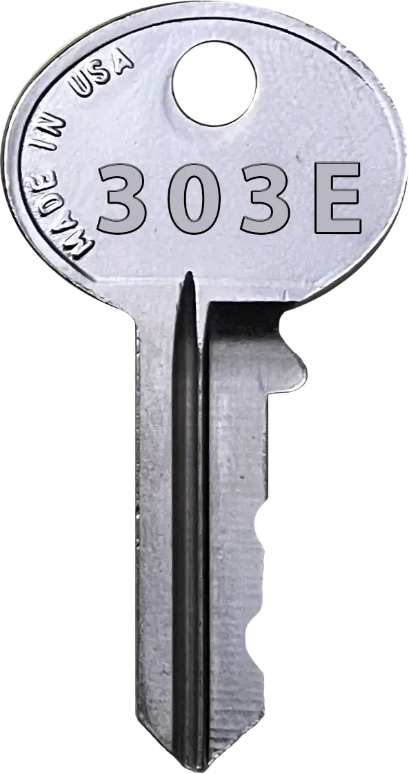 Hon 303E File Cabinet Key 1