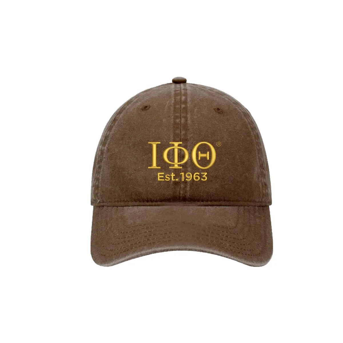 Iota Phi Theta Beach Washed Hat - Est 1963 1