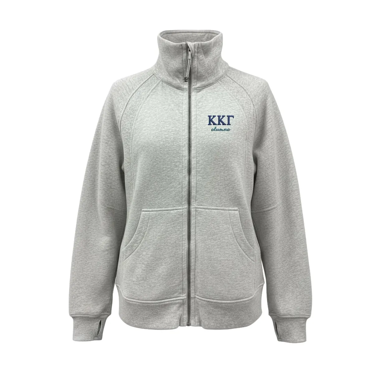 Kappa Kappa Gamma Alumna Lululemon Long Scuba Oversized Funnel - Full-Zip 1