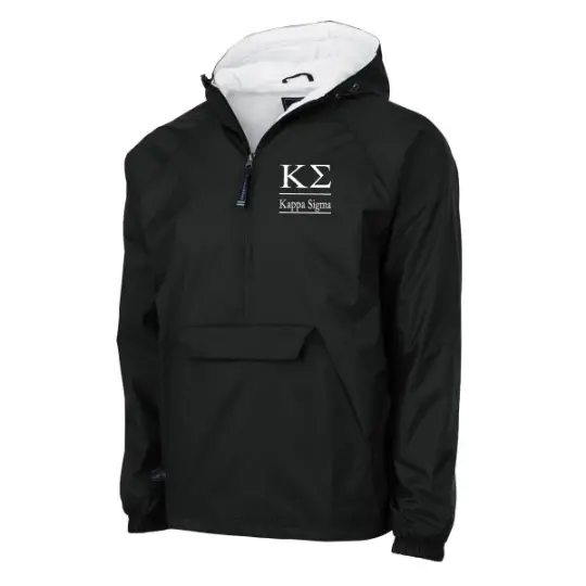 Kappa Sigma Flannel Lined Windbreaker 1