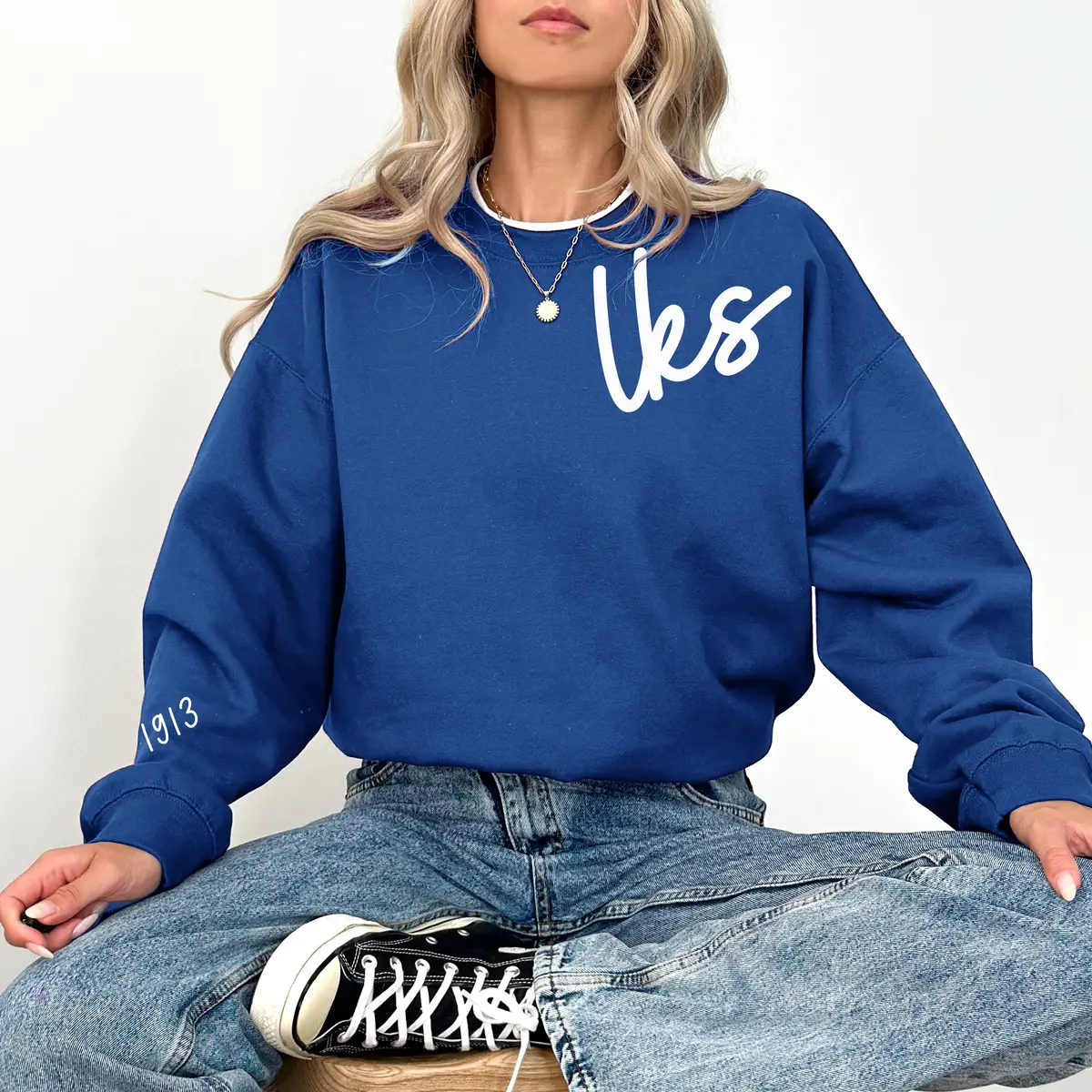 Lambda Kappa Sigma 1913 Avenue Crewneck 1