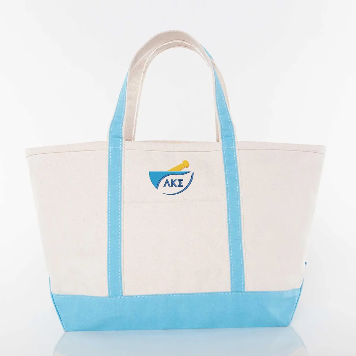 Lambda Kappa Sigma Logo Canvas Tote 1