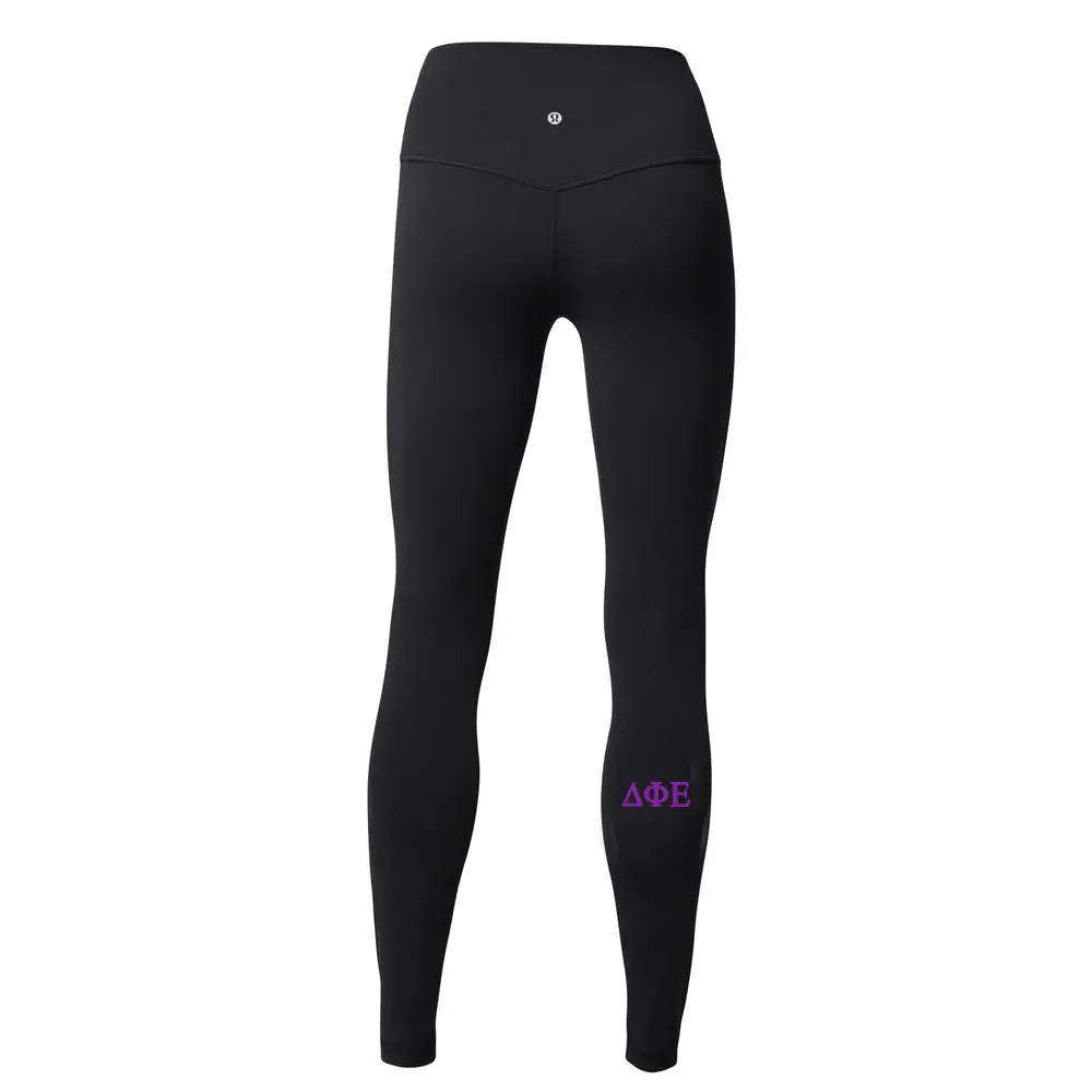 Delta Phi Epsilon Lululemon Align™ High-Rise Pant 25" - Black 1