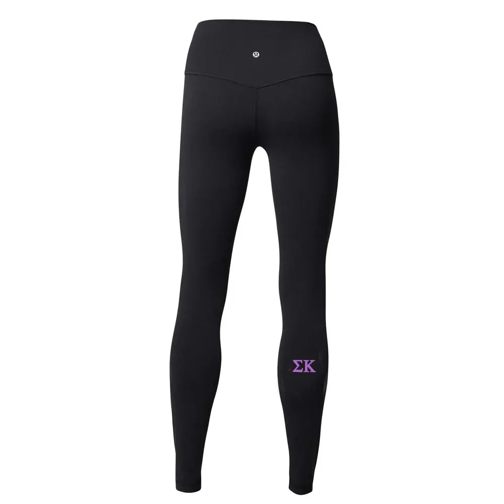Sigma Kappa Lululemon Align™ High-Rise Pant 25" - Black 1
