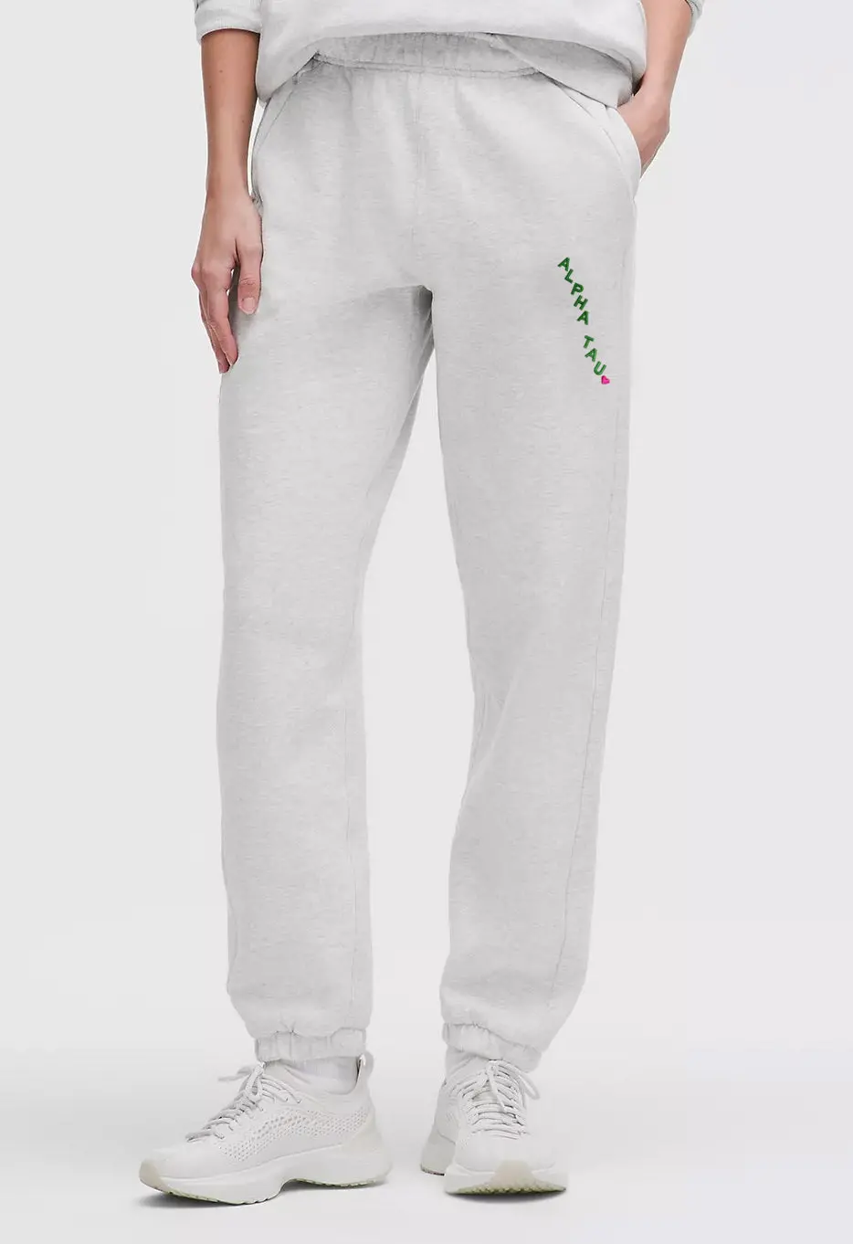 Alpha Sigma Tau Lululemon Scuba Mid-Rise Oversized Jogger - Alpha Tau 2