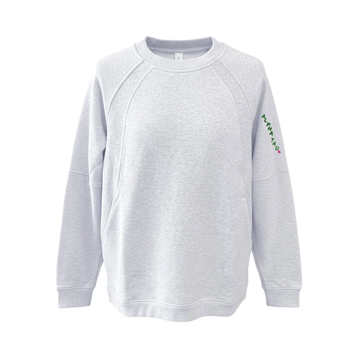 Alpha Sigma Tau Lululemon Scuba Oversized Long Crewneck - Alpha Tau 1