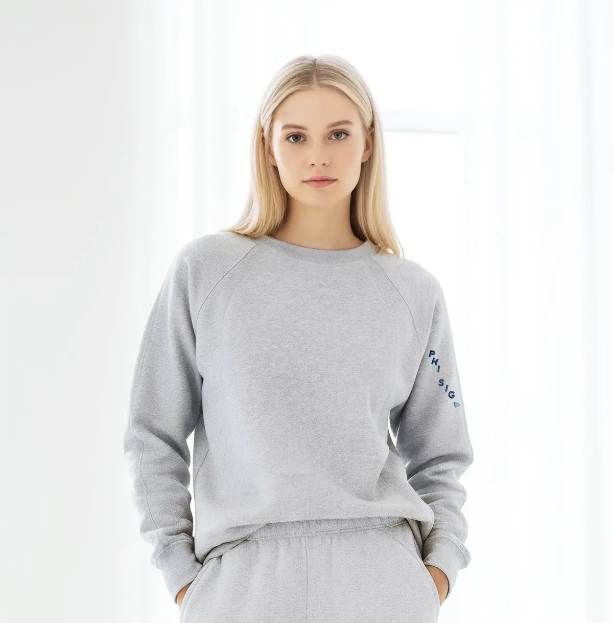 Phi Sigma Sigma Lululemon Scuba Oversized Long Crewneck - Phi Sig 2