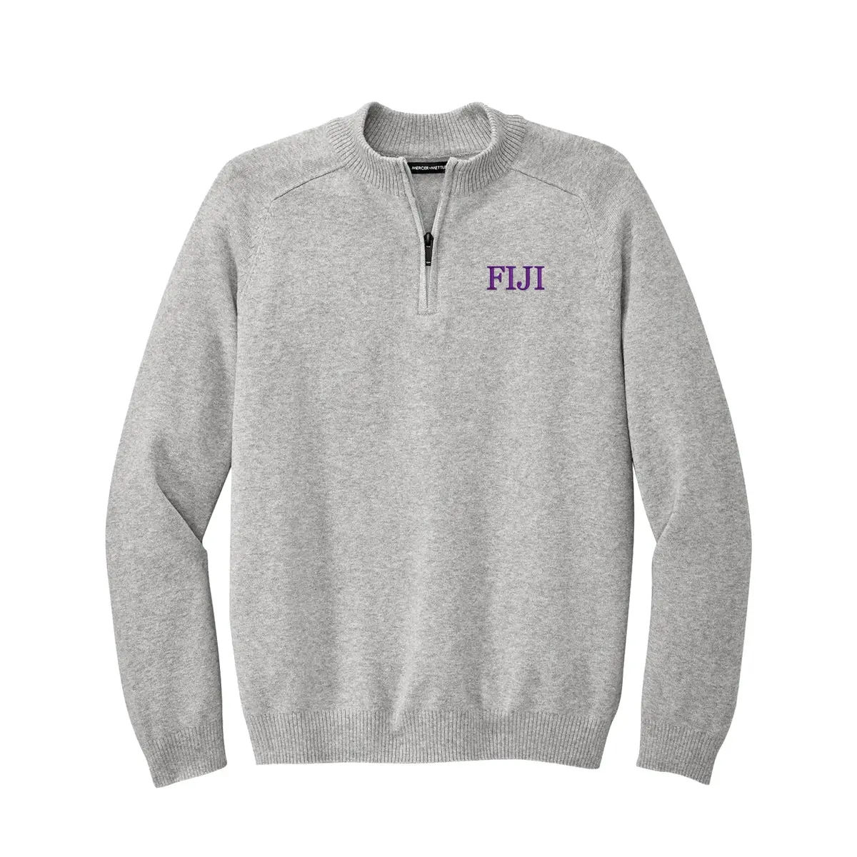 Phi Gamma Delta 1/4-Zip Monogrammed Sweater 1