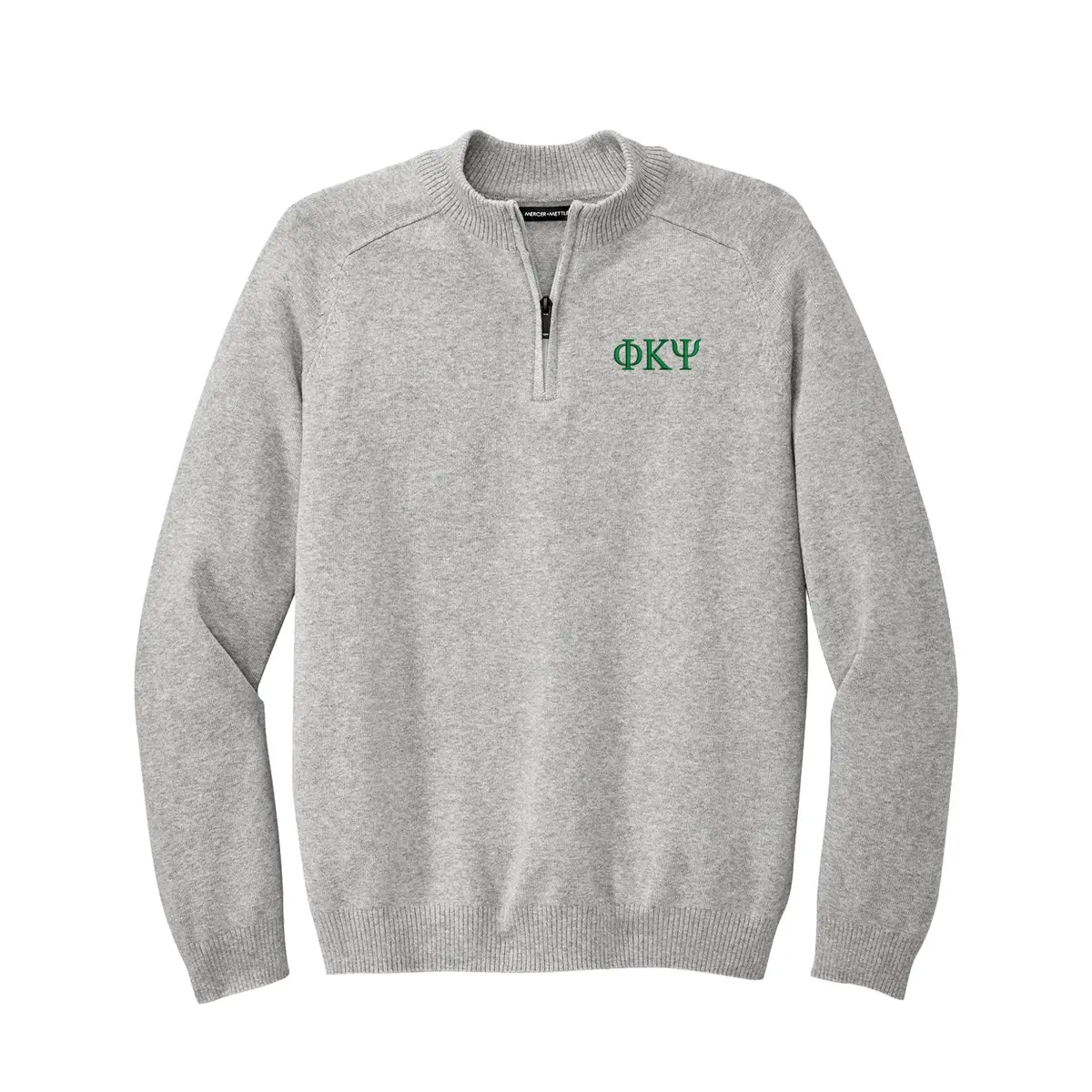 Phi Kappa Psi 1/4-Zip Monogrammed Sweater 1