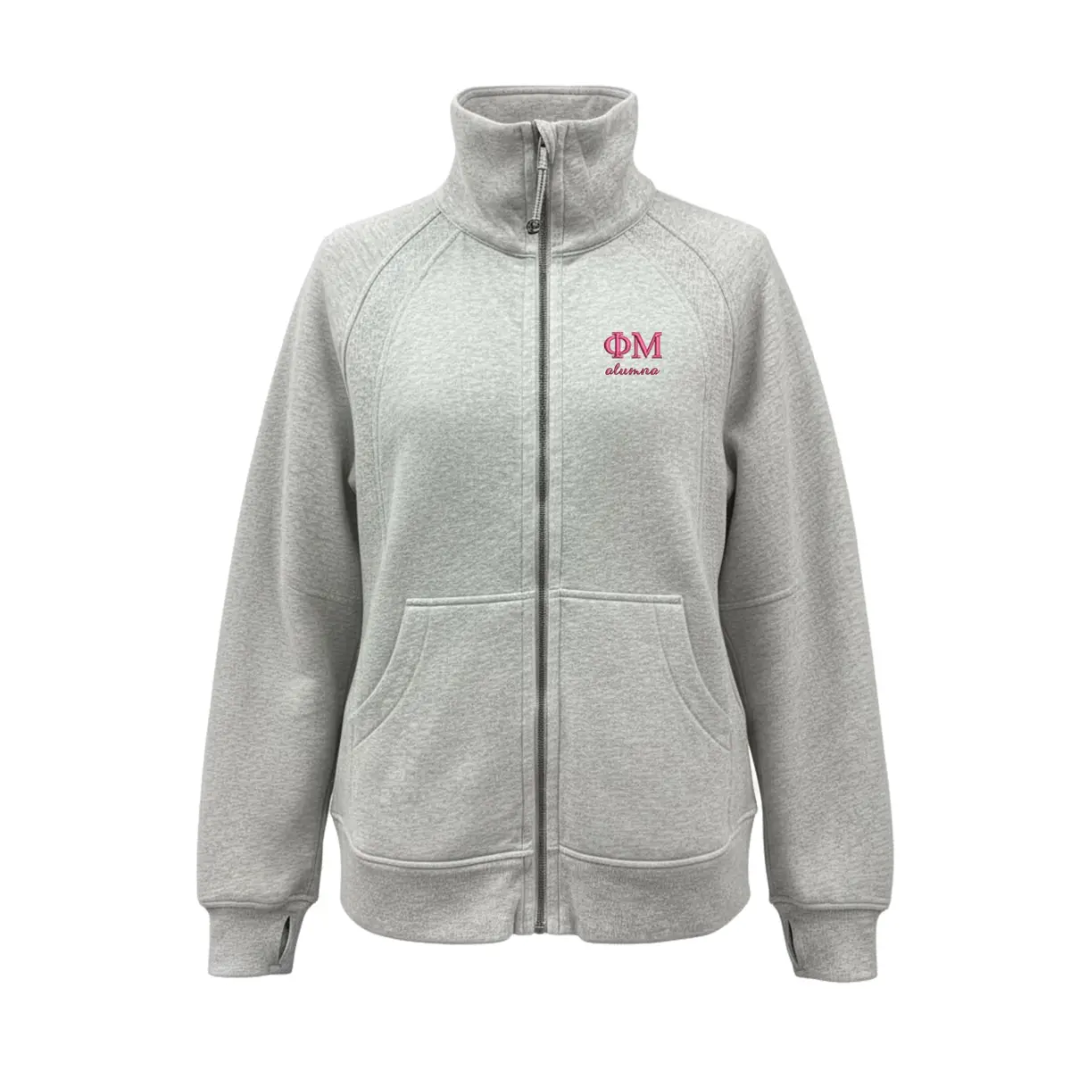 Phi Mu Alumna Lululemon Long Scuba Oversized Funnel - Full-Zip 1