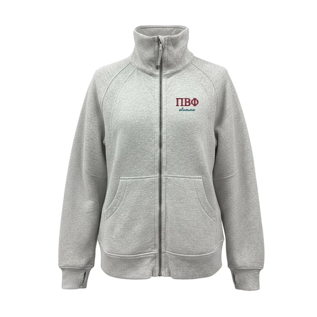 Pi Beta Phi Alumna Lululemon Long Scuba Oversized Funnel - Full-Zip 1