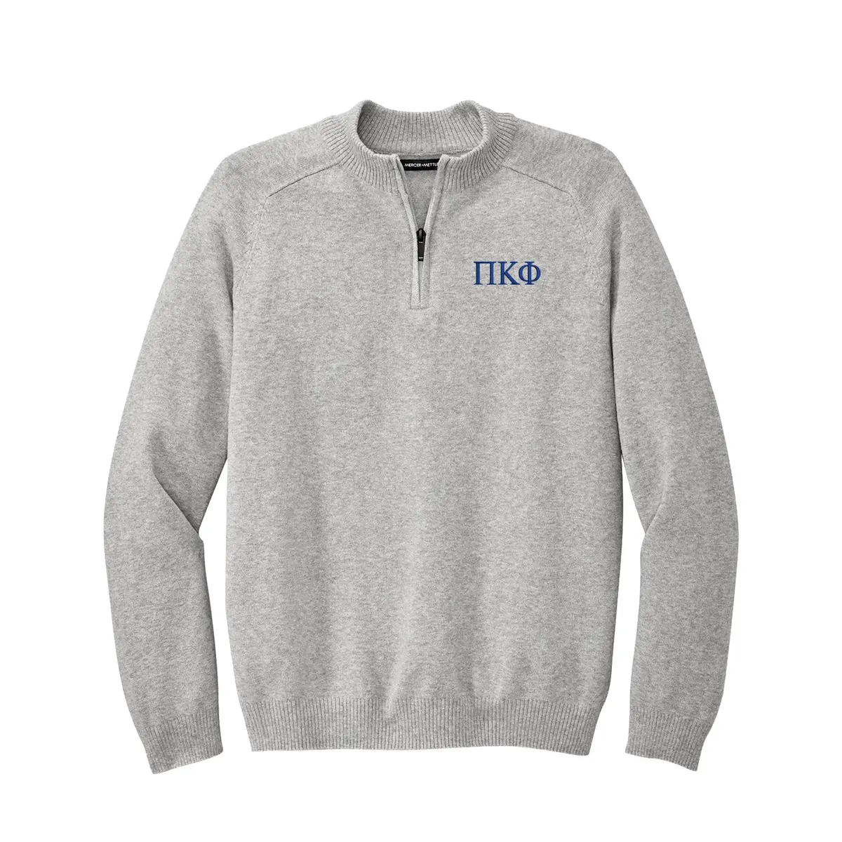 Pi Kappa Phi 1/4-Zip Monogrammed Sweater 1