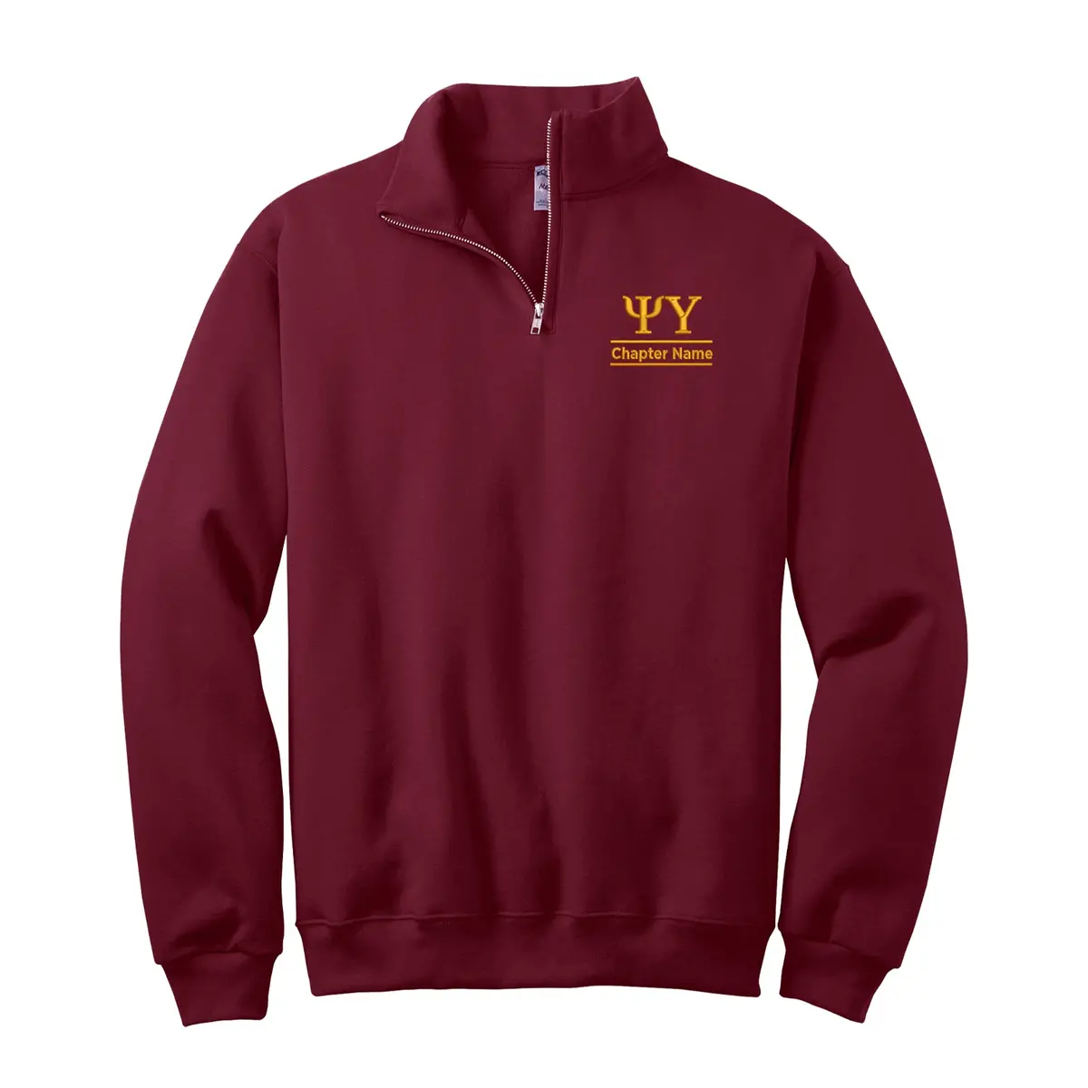 Psi Upsilon Quarter Zip - Chapter Name 1