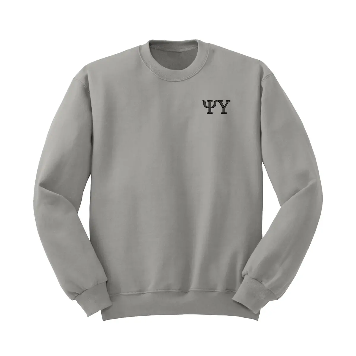 Psi Upsilon Embroidered Crewneck Sweatshirt 1