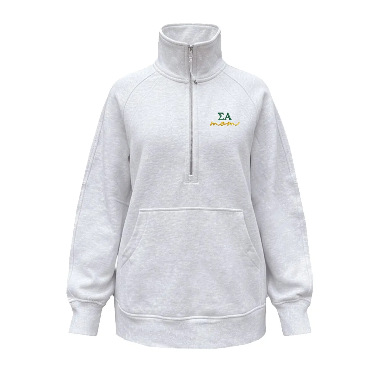 Sigma Alpha Mom Lululemon Scuba Oversized Funnel-Neck Half Zip Long 1