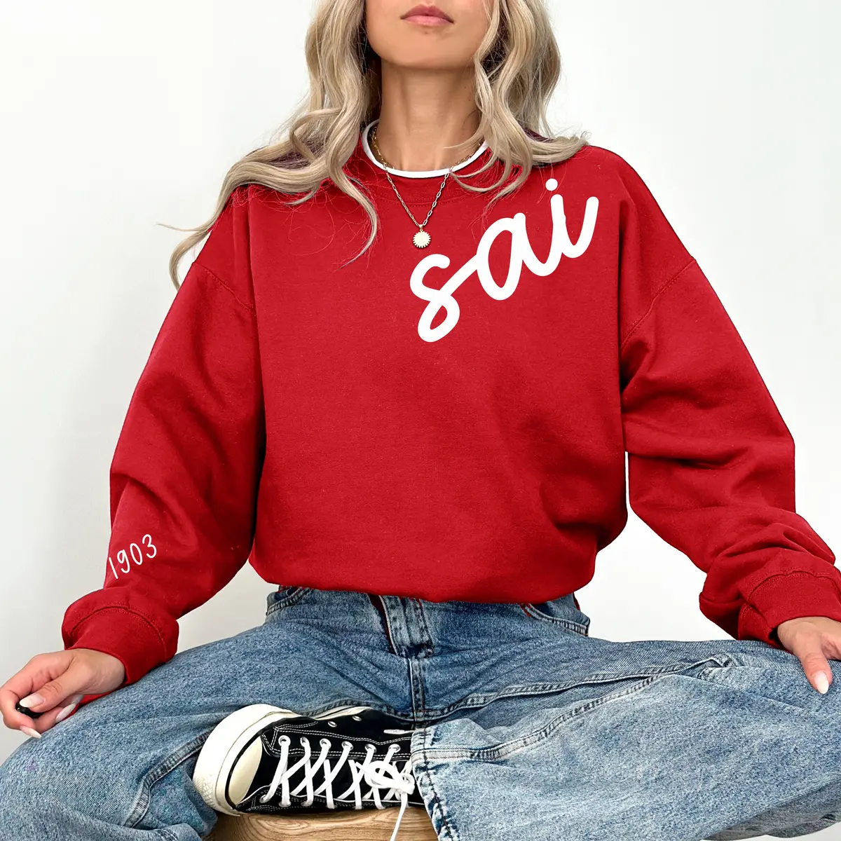 Sigma Alpha Iota 1903 Avenue Crewneck 1