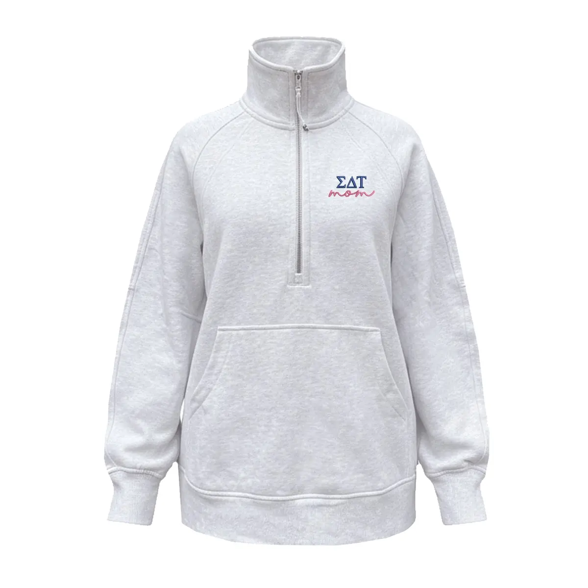 Sigma Delta Tau Mom Lululemon Scuba Oversized Funnel-Neck Half Zip Long 1
