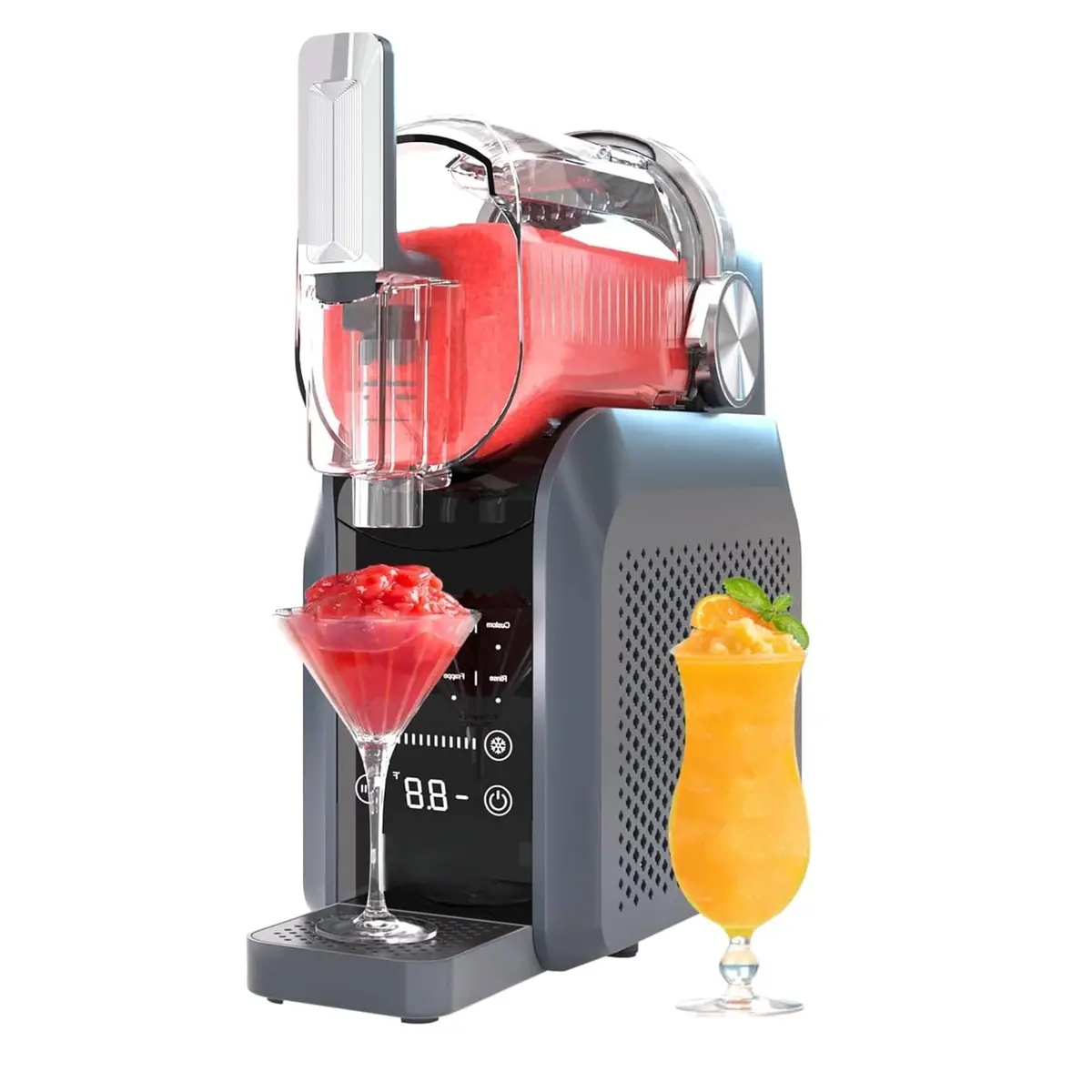 Slushie Machine, Frozen Drink Maker With 7 Preset Programs 1