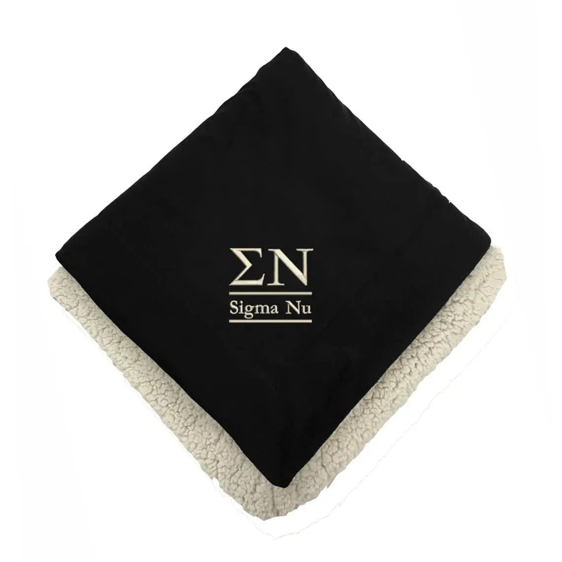 Sigma Nu Sherpa Lined Blanket 1